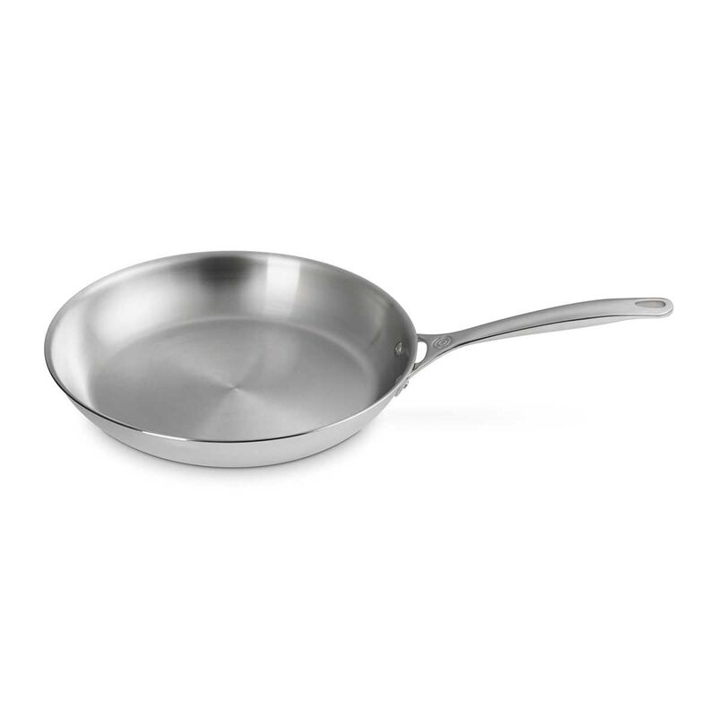 Le Creuset Signature Stainless Steel Shallow Non-stick Frying Pan 30cm image number 0